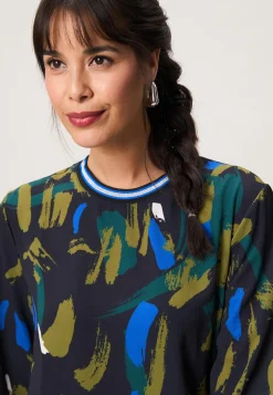 Online Miss Etam Blouse print groen Multi green