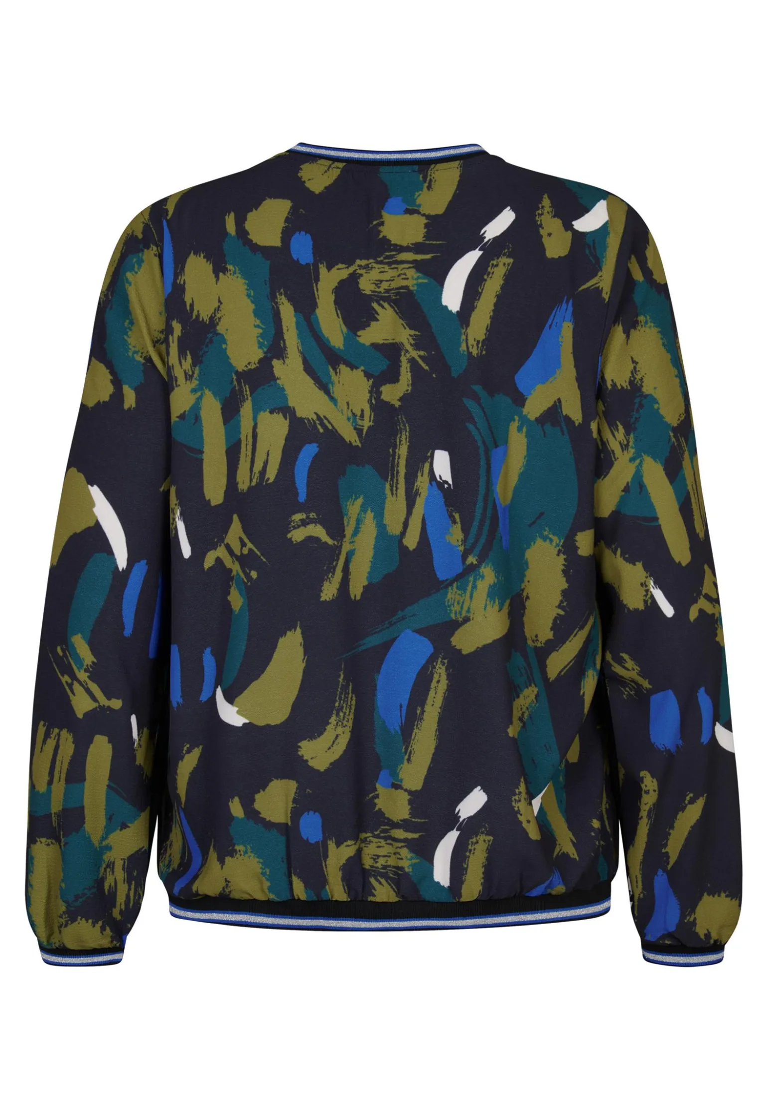 Hot Miss Etam Blouse print groen Multi green