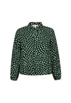Outlet Miss Etam Blouse print groen Multi dark green