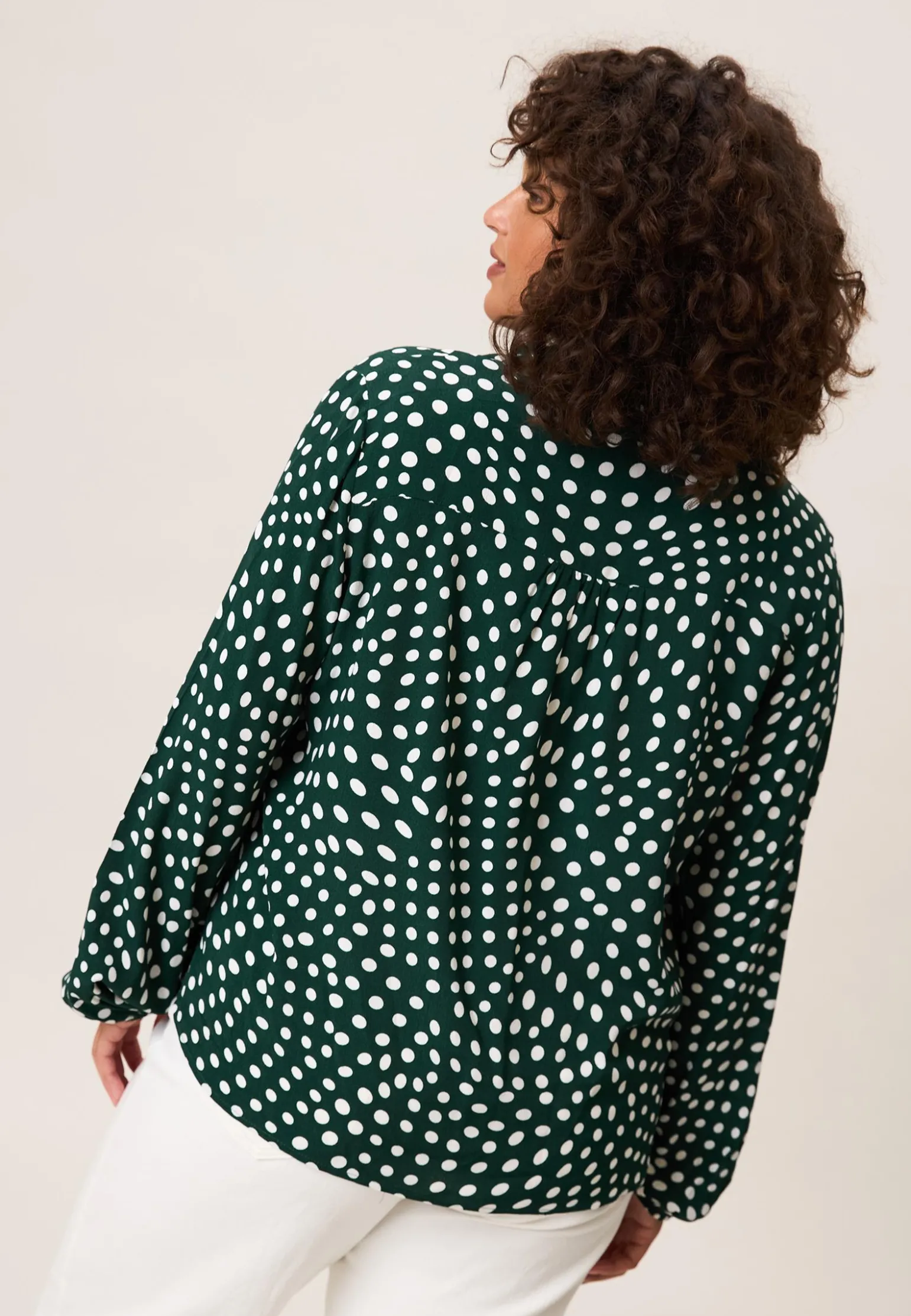 Outlet Miss Etam Blouse print groen Multi dark green