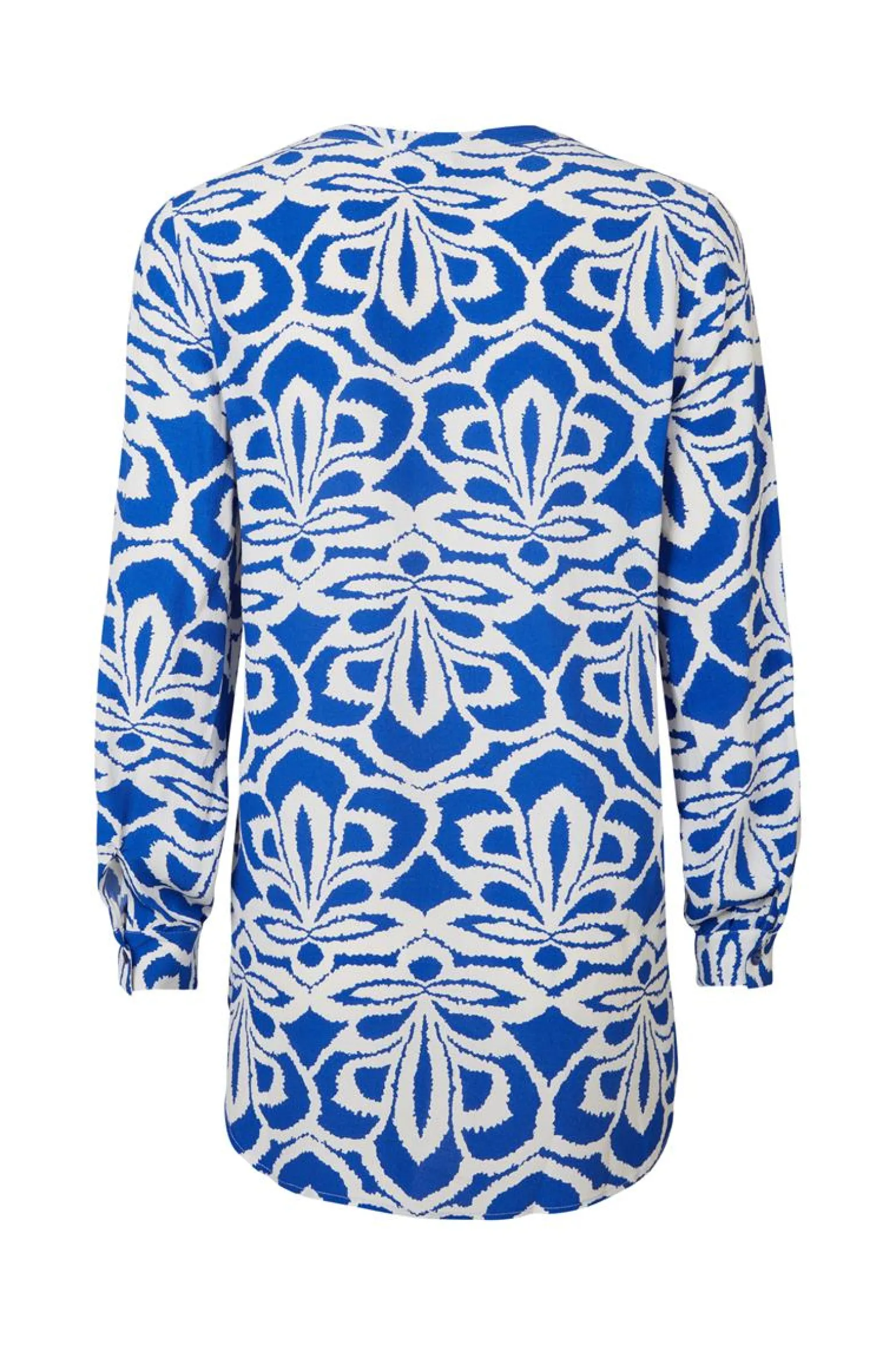 New Miss Etam Blouse print kobaltblauw Multi kobaltblauw