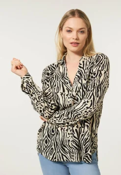 Sale Miss Etam Blouse print naturel Multi zand