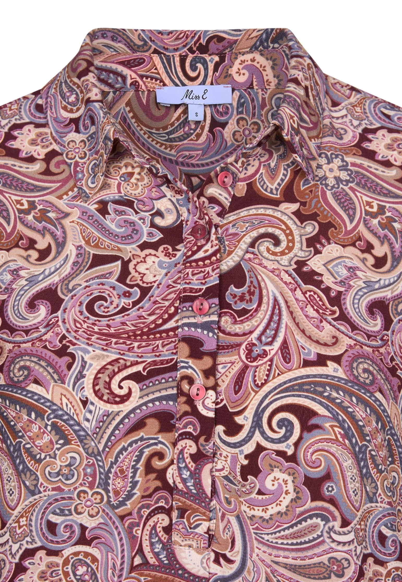 Clearance Miss Etam Blouse print paars Multi aubergine