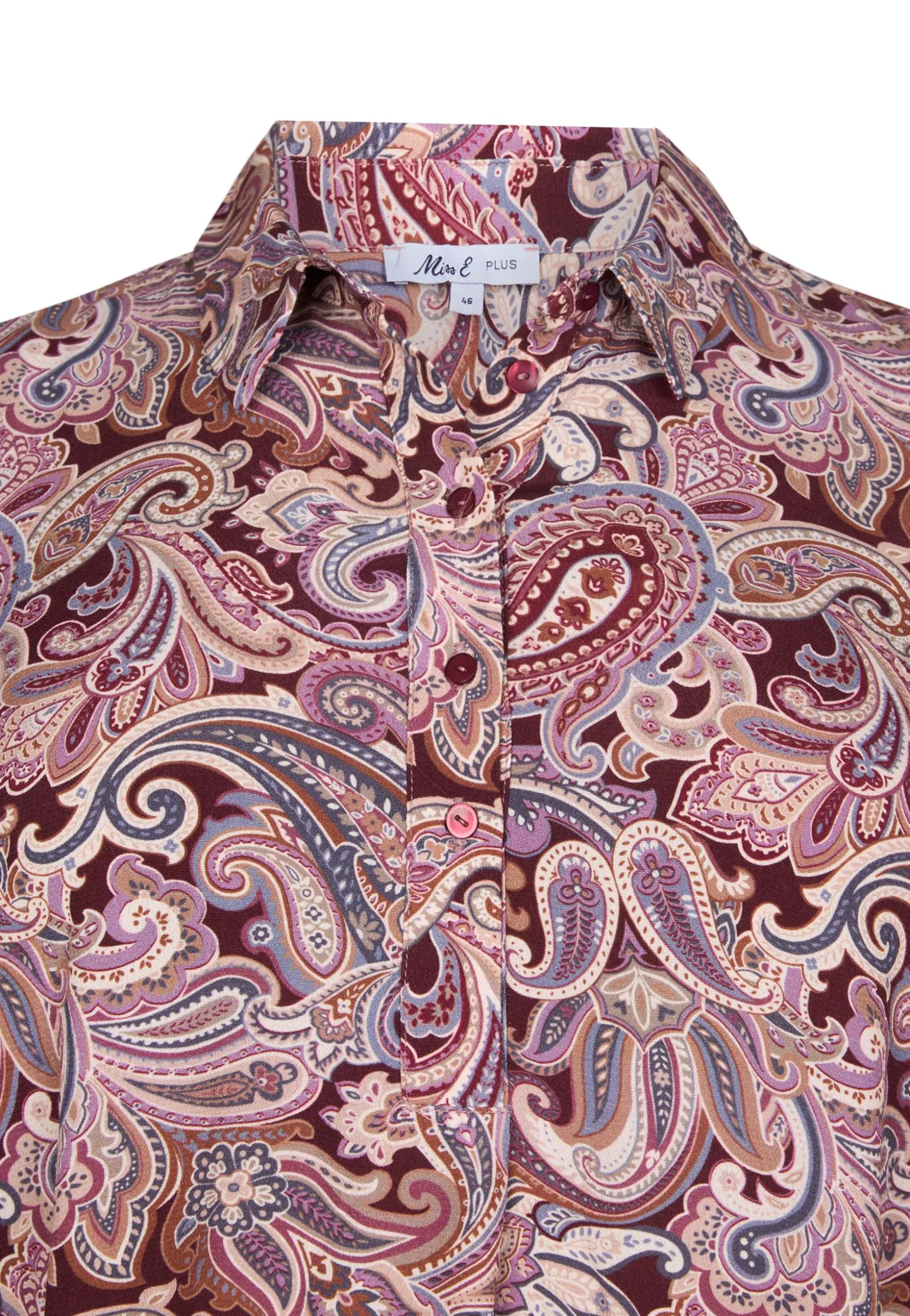 Hot Miss Etam Blouse print paars Multi aubergine