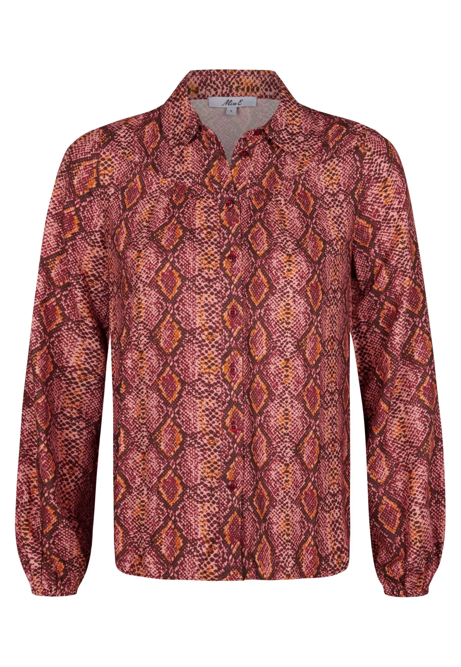 Hot Miss Etam Blouse print rood Multi dark red