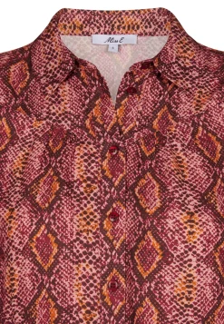 Hot Miss Etam Blouse print rood Multi dark red
