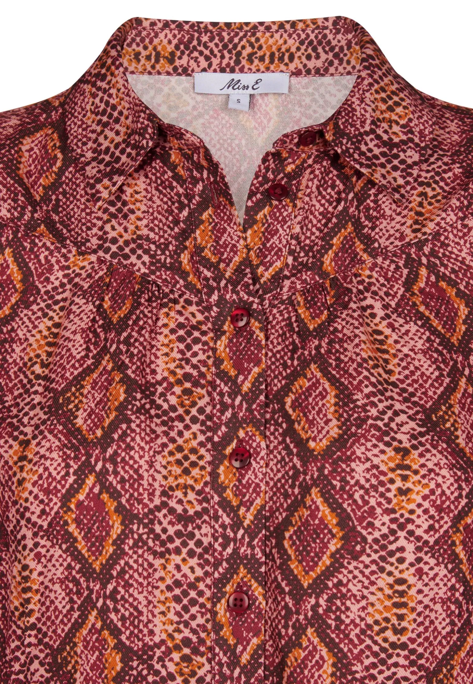 Hot Miss Etam Blouse print rood Multi dark red