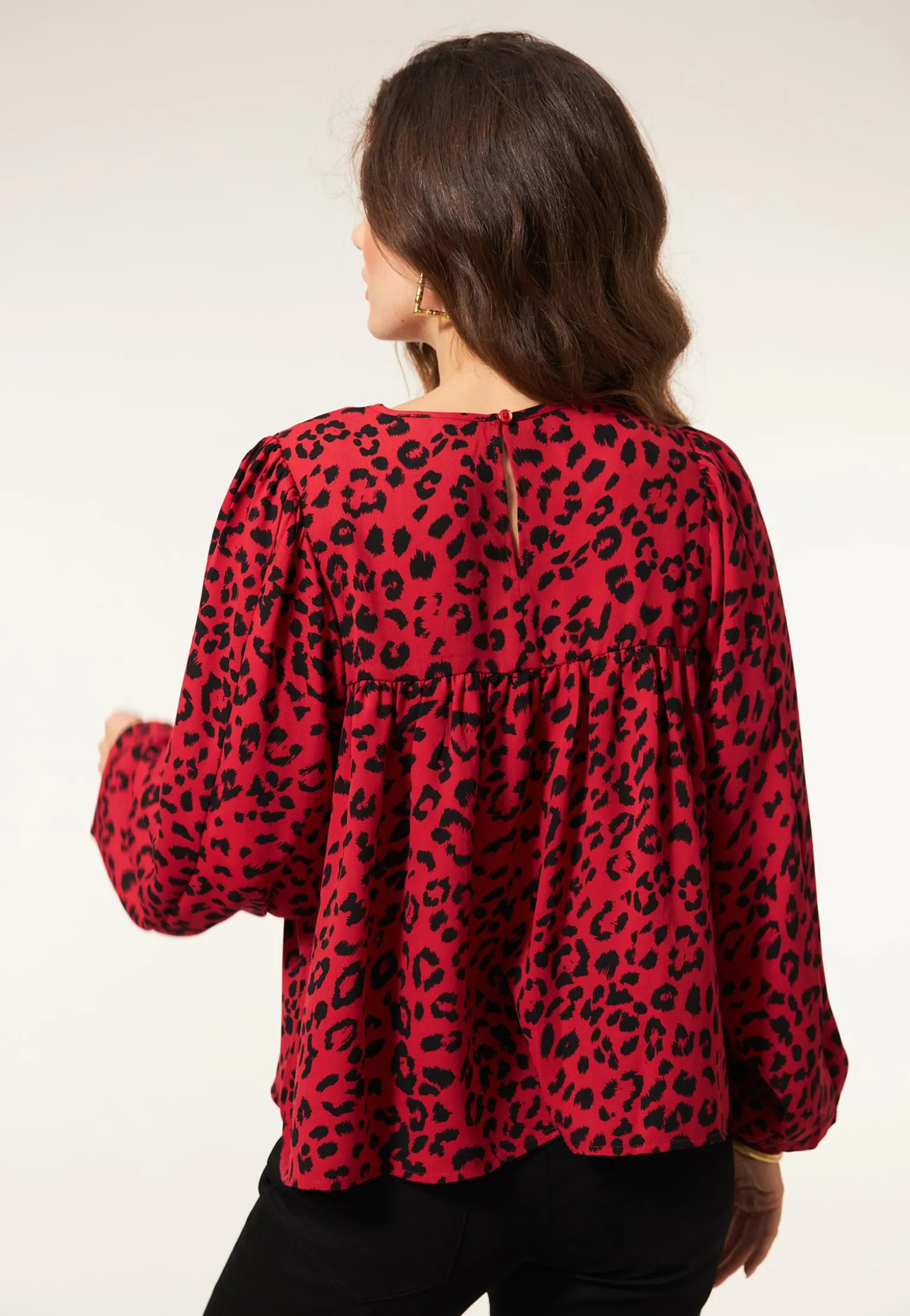 Sale Miss Etam Blouse print rood Multi rood