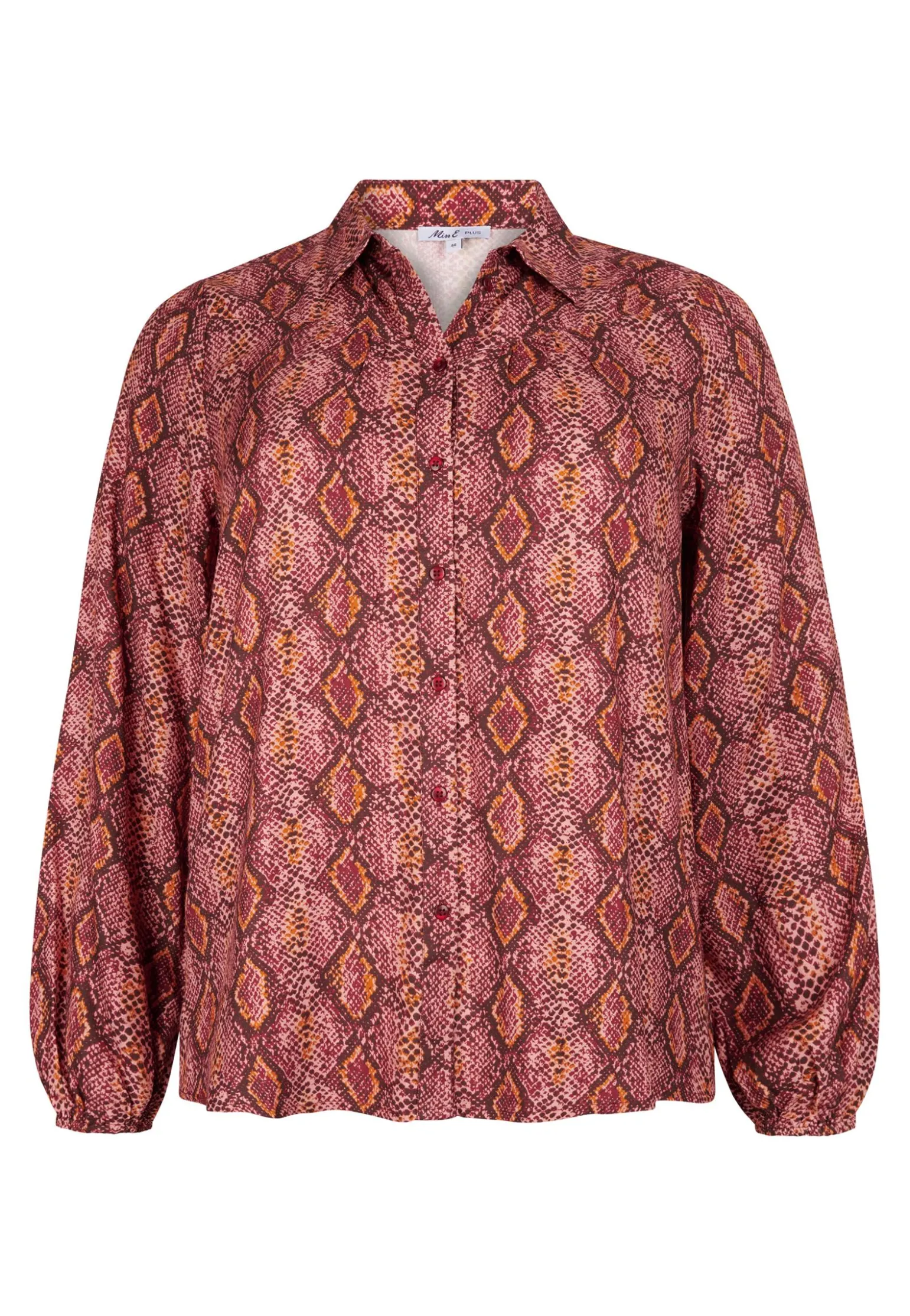 Clearance Miss Etam Blouse print rood Multi dark red