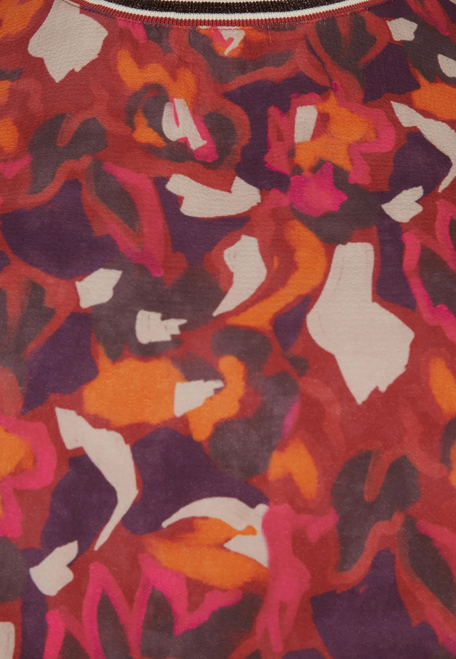 Best Miss Etam Blouse print rood Multi burned orange