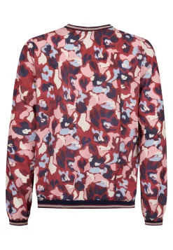 New Miss Etam Blouse print rood blauw Multi dark red
