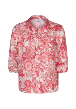 Sale Miss Etam Blouse print roze Multi coral