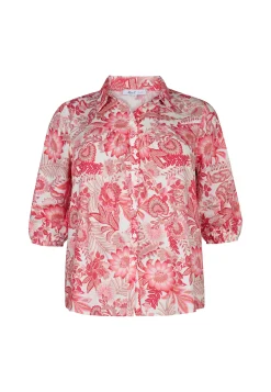 Online Miss Etam Blouse print roze Multi coral