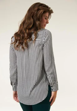 Discount Miss Etam Blouse print wit Multi white black