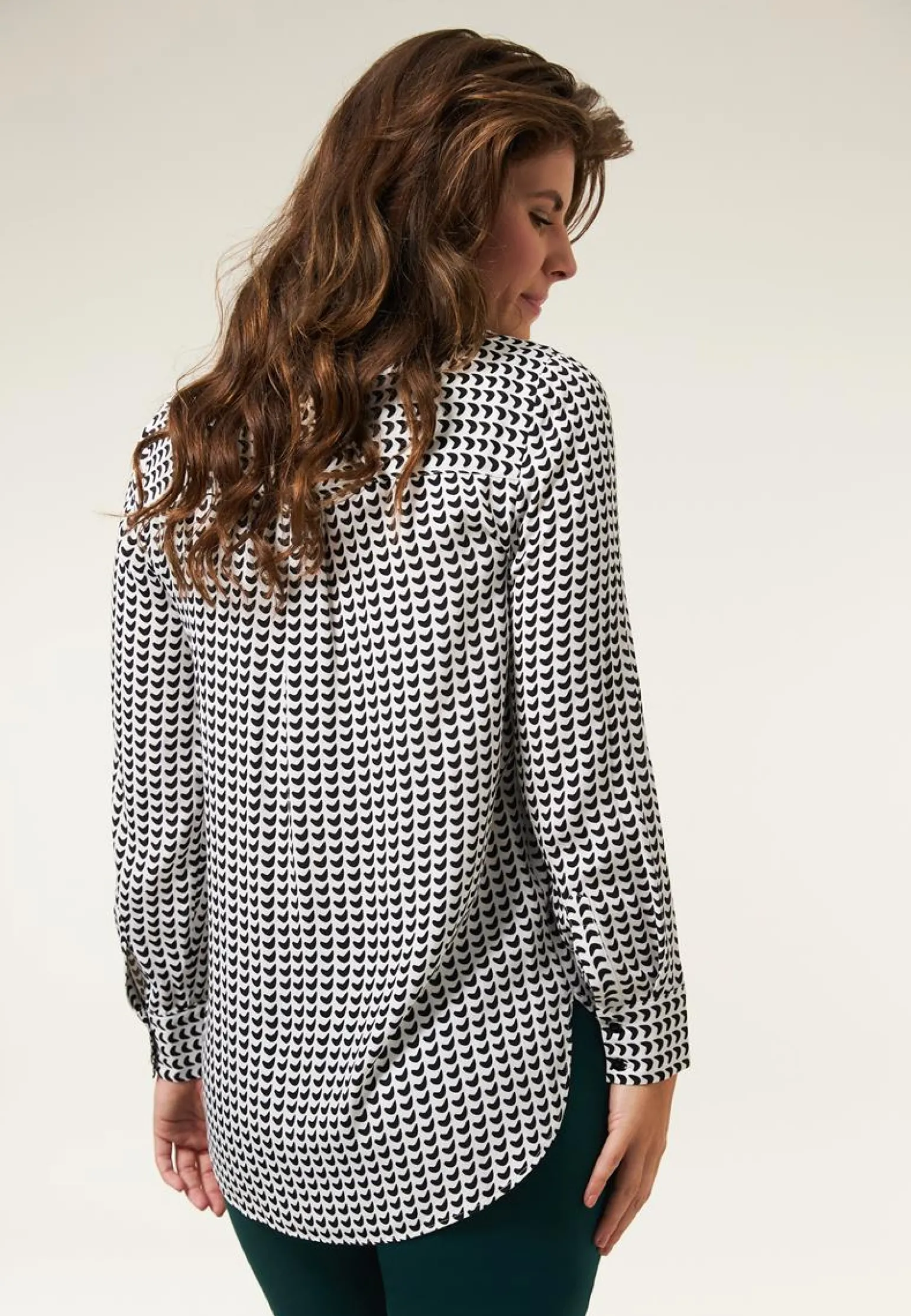 Discount Miss Etam Blouse print wit Multi white black