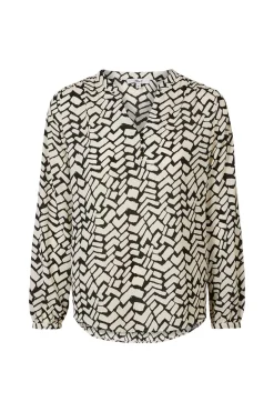Clearance Miss Etam Blouse print zwart Multi zwart
