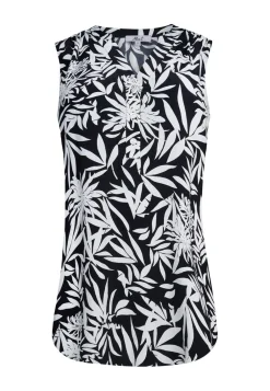 Sale Miss Etam Blouse print zwart Multi black white
