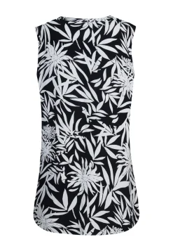 Sale Miss Etam Blouse print zwart Multi black white