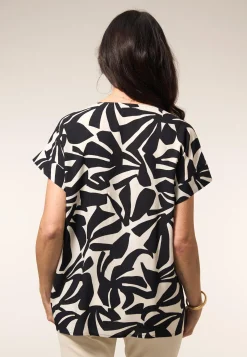 Online Miss Etam Blouse print zwart Multi zwart