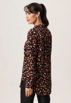 New Miss Etam Blouse print zwart Multi zwart