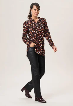 New Miss Etam Blouse print zwart Multi zwart
