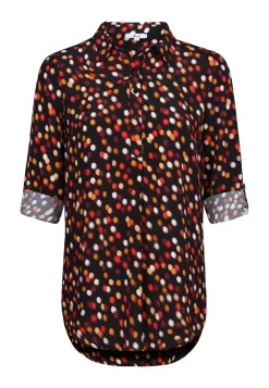 New Miss Etam Blouse print zwart Multi zwart
