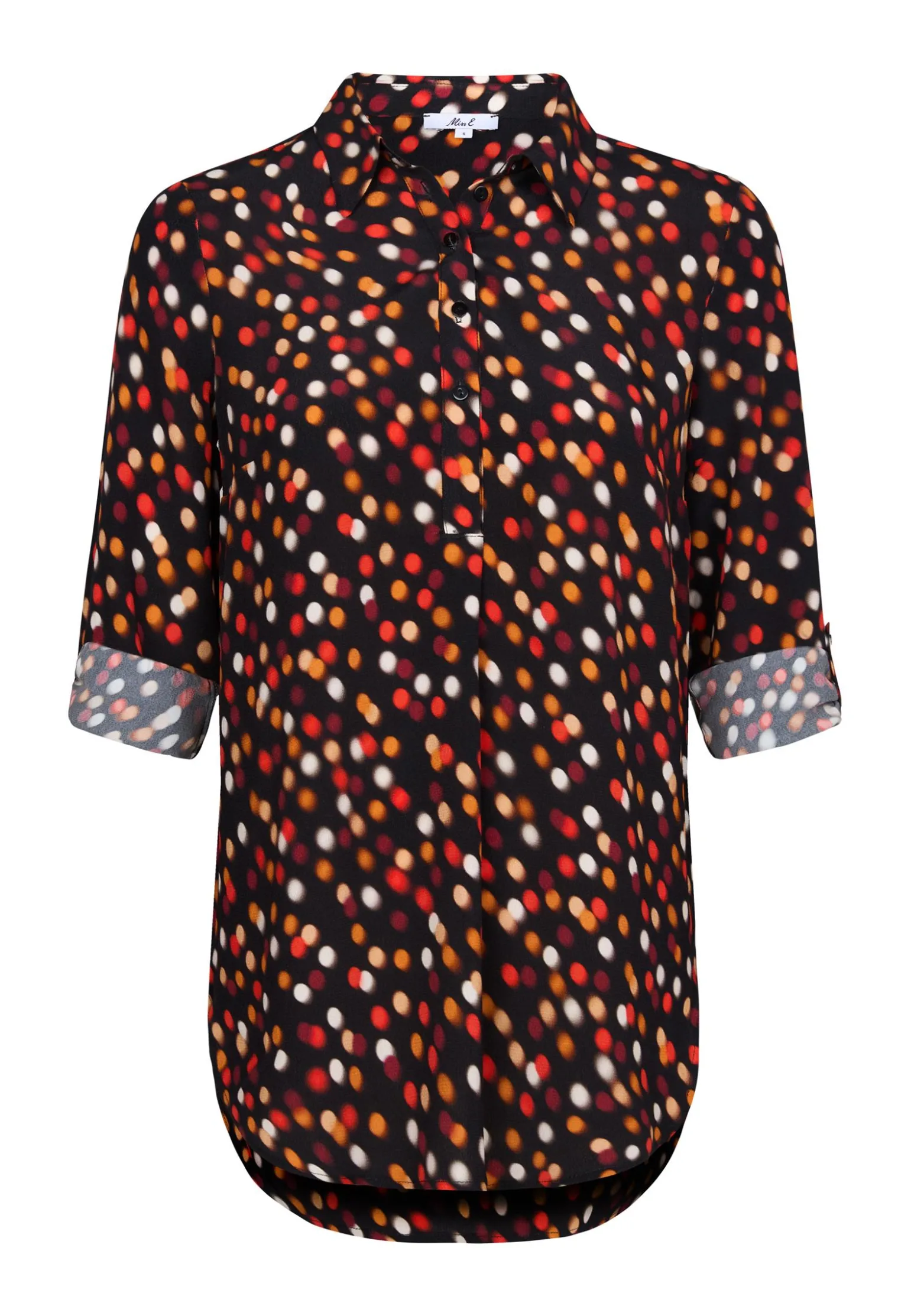 New Miss Etam Blouse print zwart Multi zwart