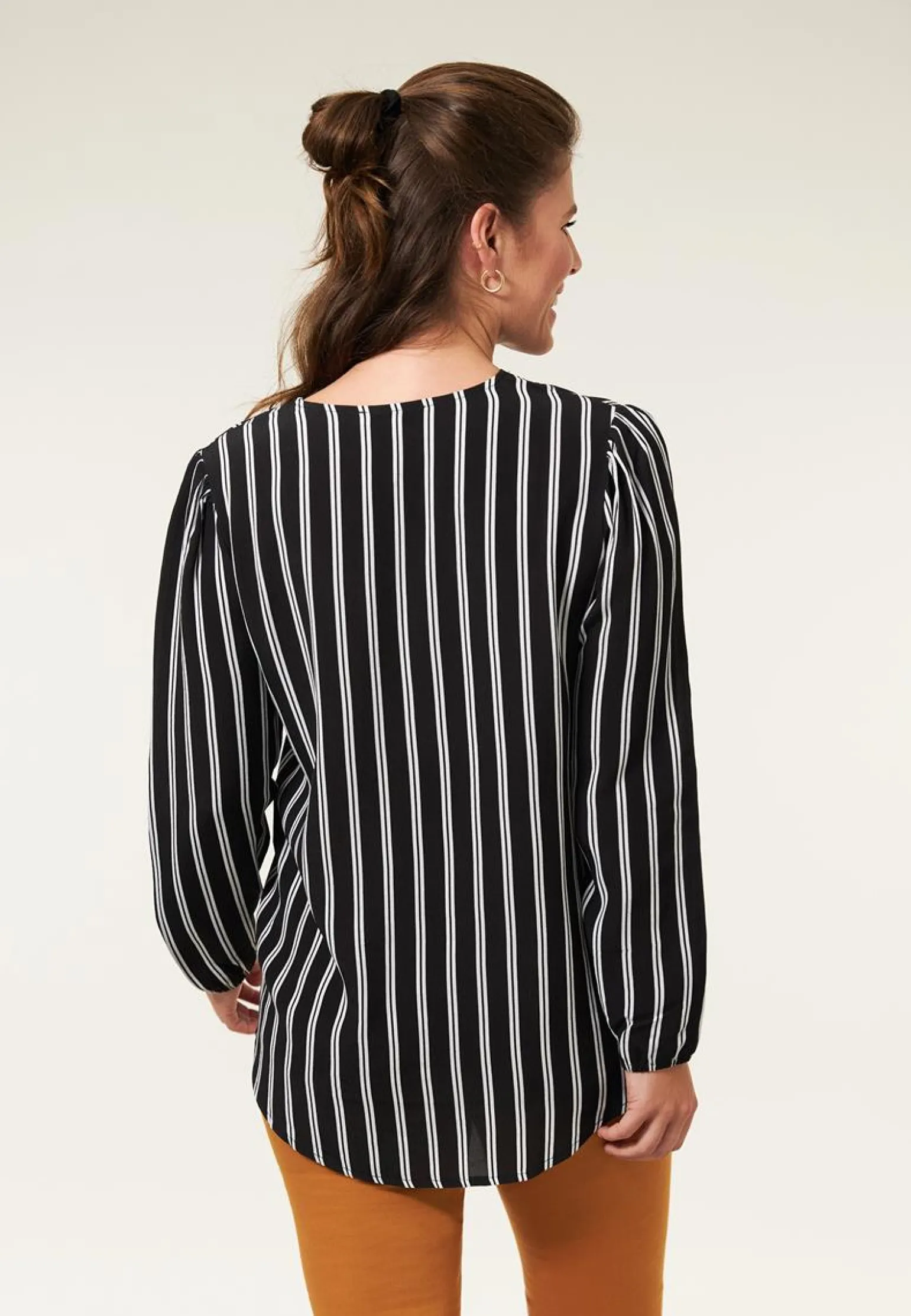 Online Miss Etam Blouse print zwart Multi zwart