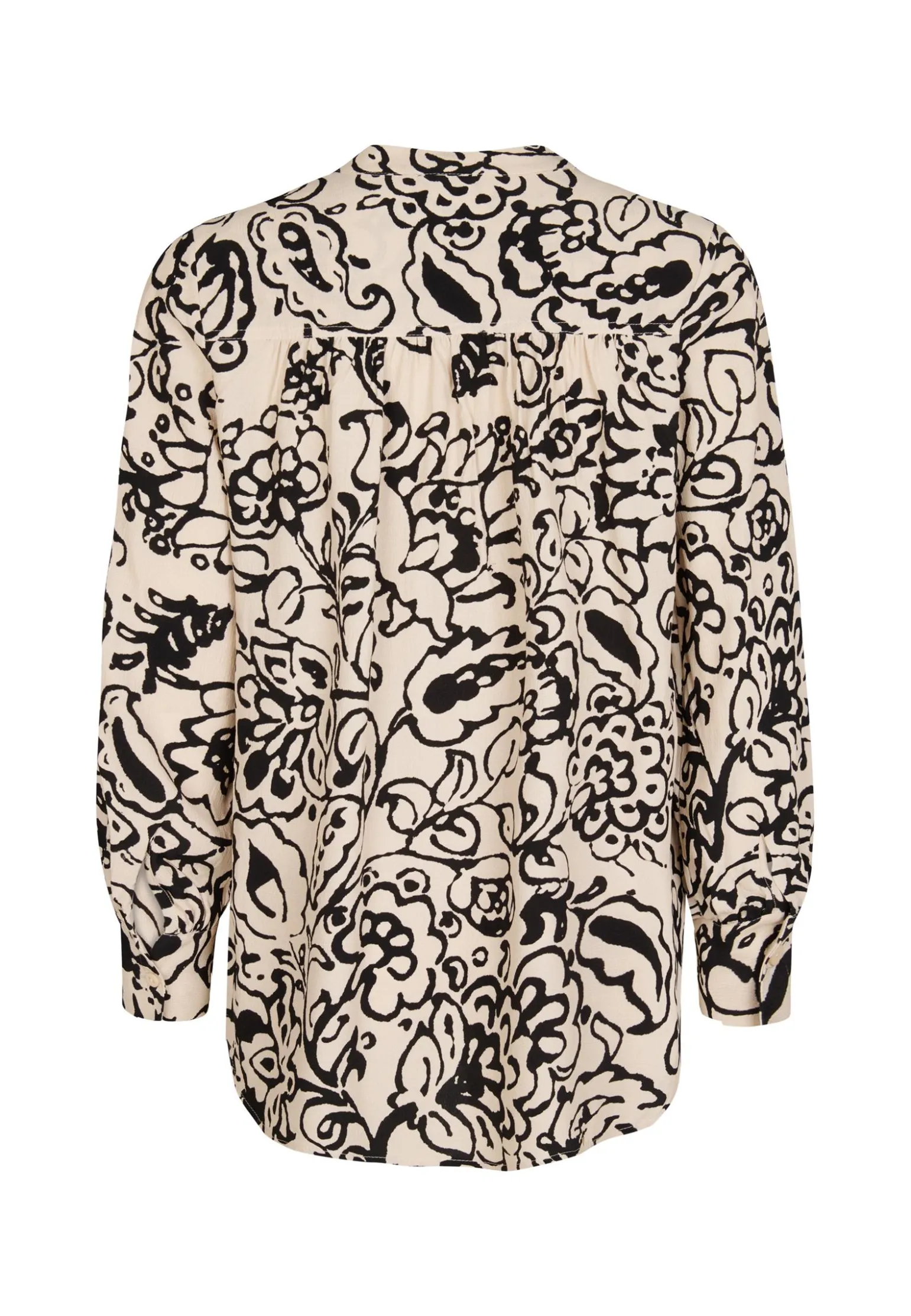Outlet Miss Etam Blouse print zwart Multi zwart