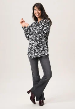 Discount Miss Etam Blouse print zwart Multi zwart