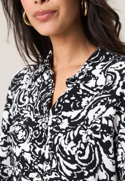 Discount Miss Etam Blouse print zwart Multi zwart