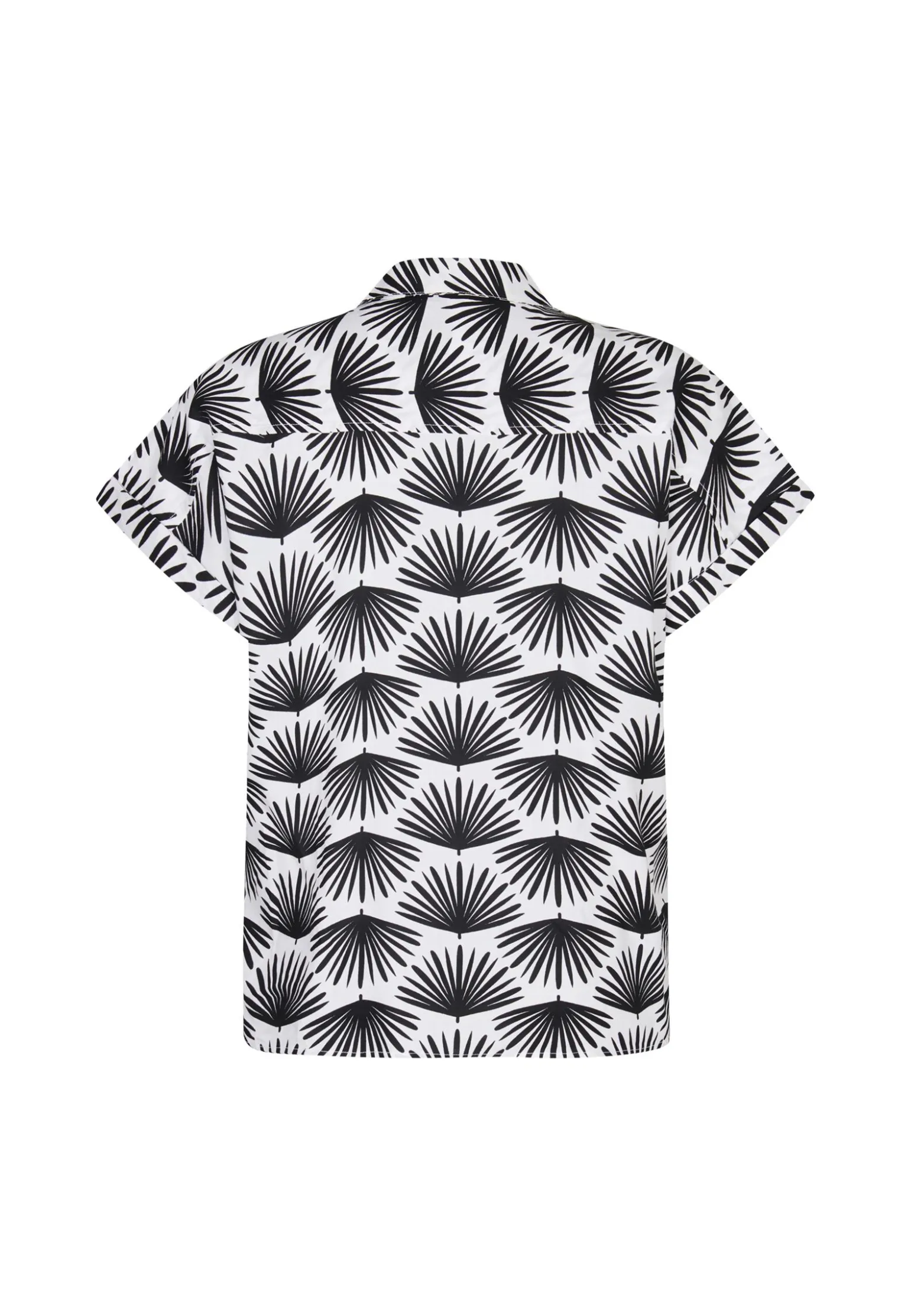 Outlet Miss Etam Blouse print zwart Multi offwhite