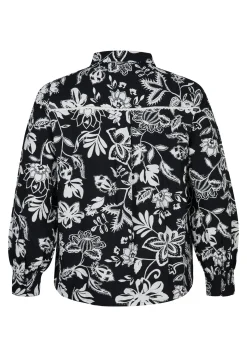 New Miss Etam Blouse print zwart wit Multi zwart