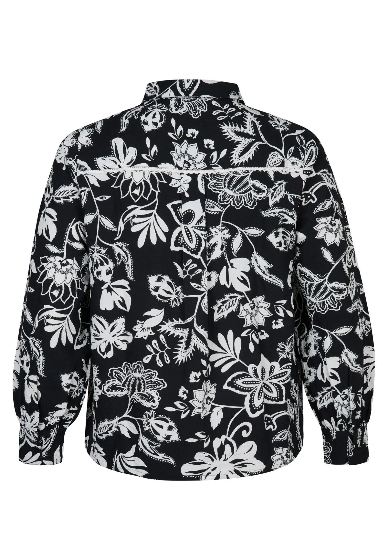 New Miss Etam Blouse print zwart wit Multi zwart