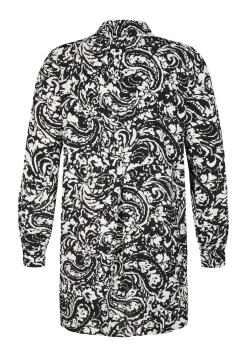 Best Miss Etam Blouse print zwart wit Multi zwart