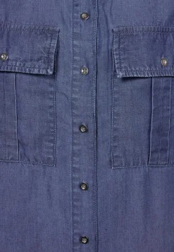 Best Miss Etam Blouse tencel blauw Medium denim
