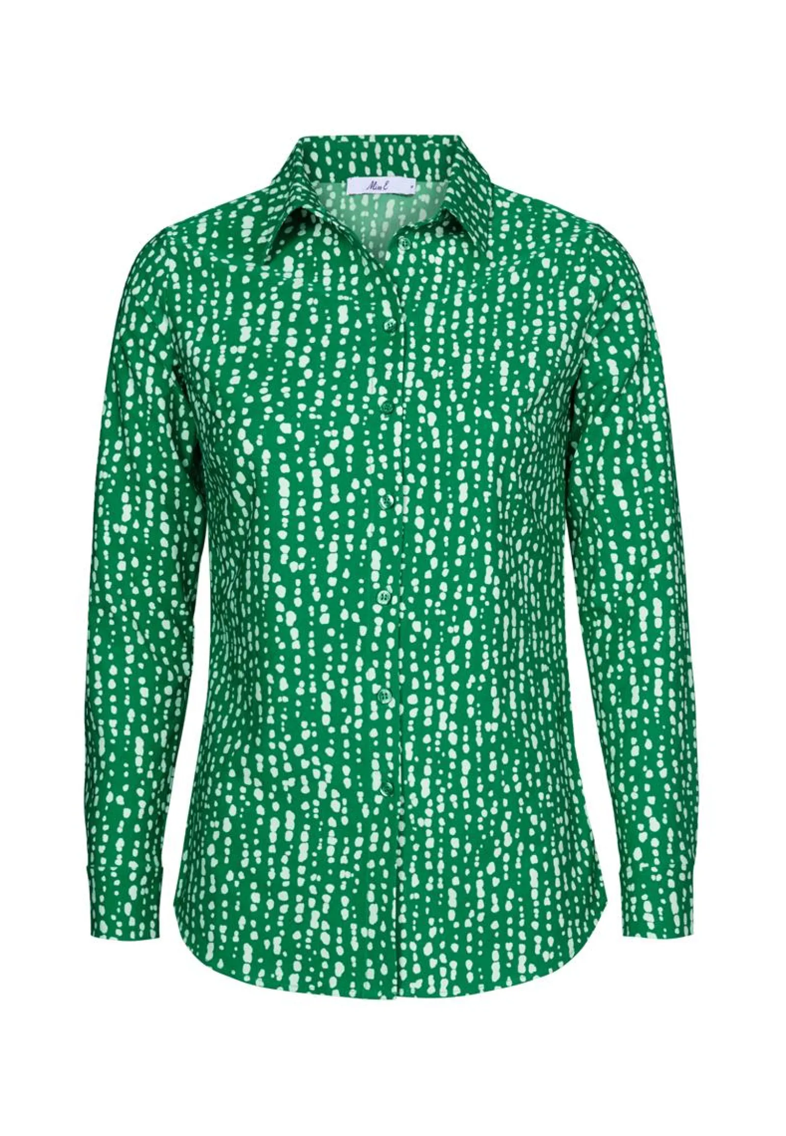 Discount Miss Etam Blouse travel print groen Multi Emerald