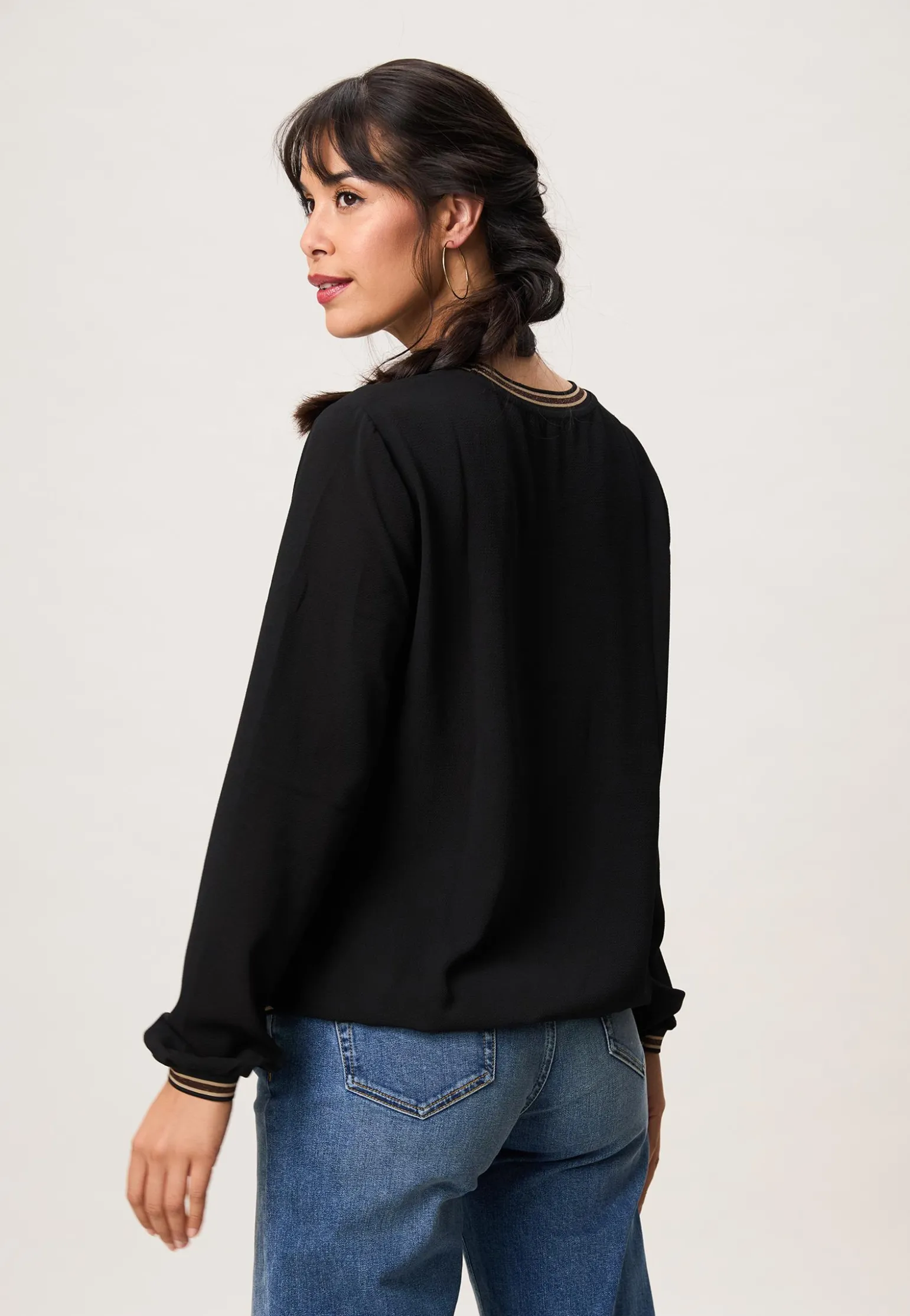 Clearance Miss Etam Blouse Zwart