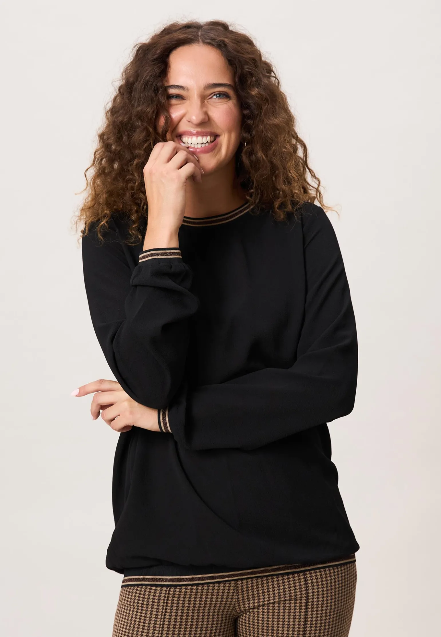 New Miss Etam Blouse Zwart