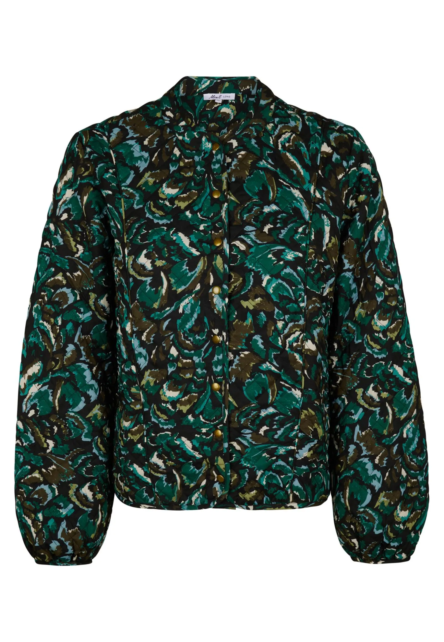 Sale Miss Etam Bomber padded print groen Multi green