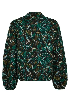 Sale Miss Etam Bomber padded print groen Multi green