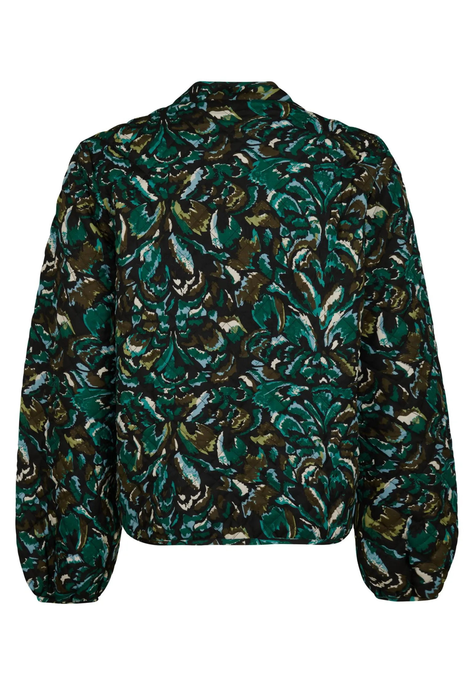 Sale Miss Etam Bomber padded print groen Multi green