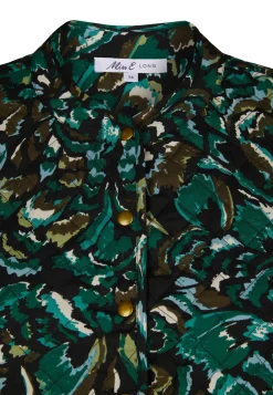 Sale Miss Etam Bomber padded print groen Multi green