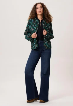 Sale Miss Etam Bomber padded print groen Multi green