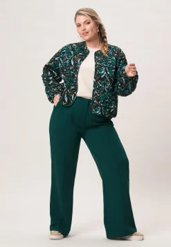 Sale Miss Etam Bomber padded print groen Multi green