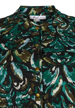 Sale Miss Etam Bomber padded print groen Multi green