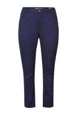 Outlet Miss Etam Broek blauw 32" Donkerblauw