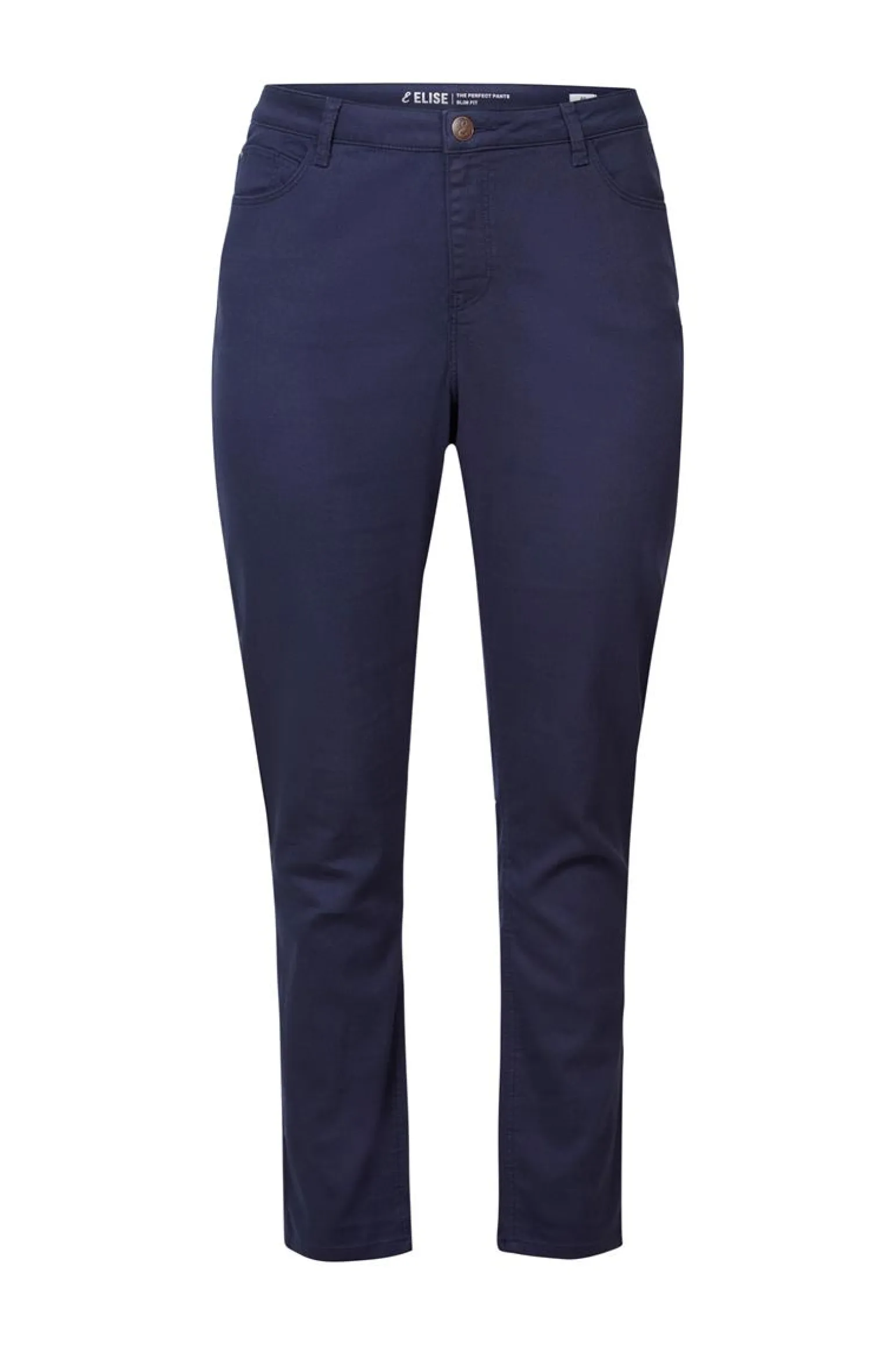 Outlet Miss Etam Broek blauw 32" Donkerblauw