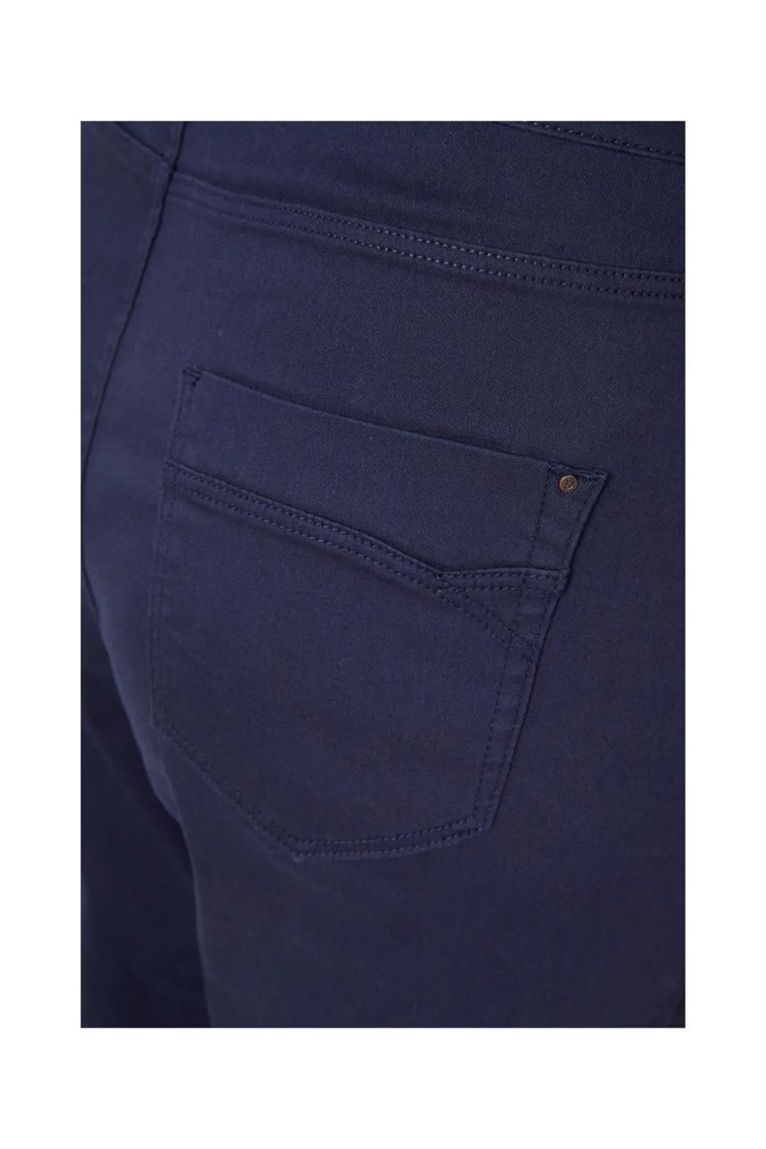 Outlet Miss Etam Broek blauw 32" Donkerblauw