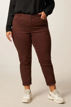 Discount Miss Etam Broek bruin 32